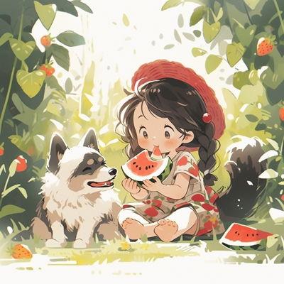 动漫图片吃瓜男,吃瓜男生的独特魅力